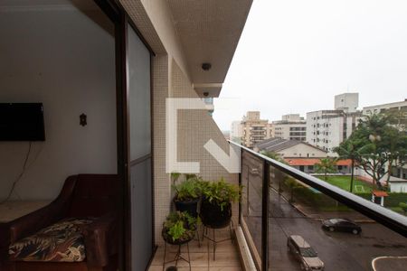 Varanda  de apartamento para alugar com 3 quartos, 130m² em Jardim Las Palmas, Guarujá