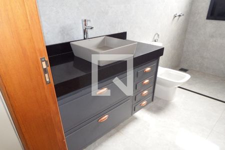 Casa de condomínio para alugar com 360m², 5 quartos e 6 vagasBanheiro da Suíte 02