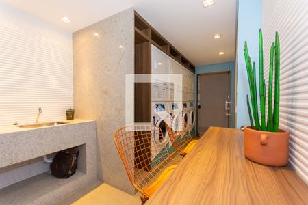 Apartamento para alugar com 25m², 1 quarto e sem vagaLavanderia