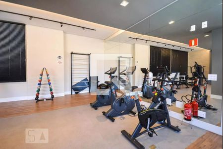 Apartamento para alugar com 35m², 1 quarto e sem vaga Apartamento para alugar com 35m², 1 quarto e sem vagaAcademia