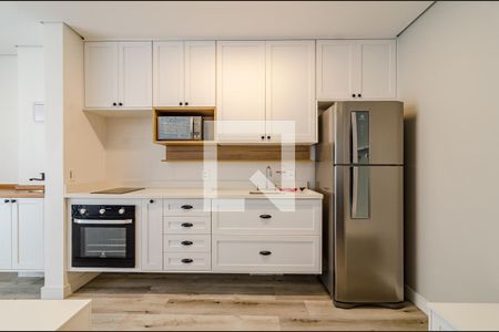 Cozinha de apartamento para alugar com 1 quarto, 35m² em Sumarezinho, São Paulo