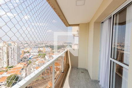 Varanda da Sala de apartamento à venda com 3 quartos, 96m² em Campestre, Santo André