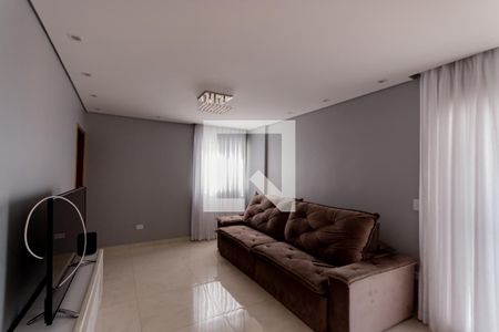 Sala de apartamento à venda com 3 quartos, 96m² em Campestre, Santo André