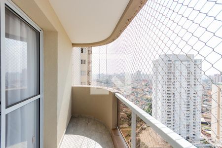 Varanda da Sala de apartamento à venda com 3 quartos, 96m² em Campestre, Santo André