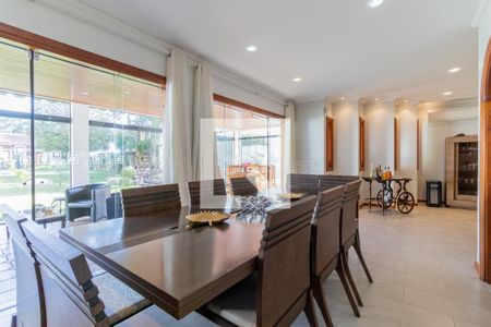 Sala de Jantar de casa à venda com 4 quartos, 1200m² em Jardim Santa Helena, São Paulo