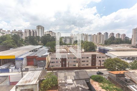 Vista sala de estar de apartamento à venda com 2 quartos, 72m² em Vila Santa Luzia, São Bernardo do Campo