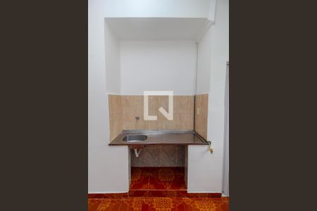 Cozinha de kitnet/studio para alugar com 1 quarto, 17m² em Centro, Rio de Janeiro