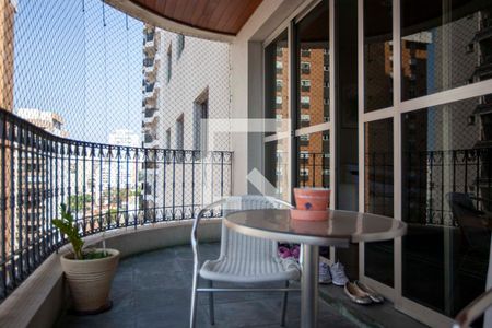 Varanda da Sala de apartamento à venda com 4 quartos, 159m² em Perdizes, São Paulo