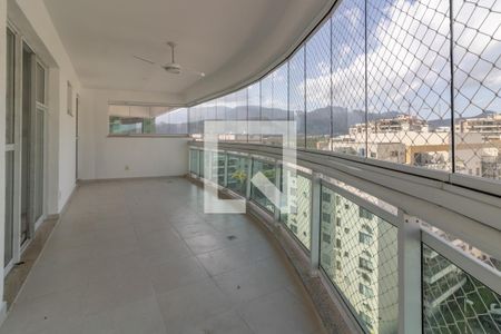 Varanda de apartamento para alugar com 5 quartos, 180m² em Recreio dos Bandeirantes, Rio de Janeiro