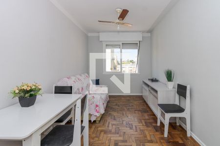 Sala de apartamento à venda com 1 quarto, 48m² em Vila Ipiranga, Porto Alegre