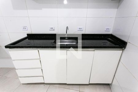 Cozinha - Armários de kitnet/studio para alugar com 1 quarto, 22m² em Cidade Mãe do Céu, São Paulo