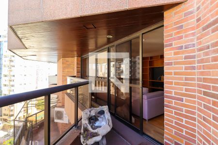 Varanda da Sala de apartamento para alugar com 3 quartos, 302m² em Vila Andrade, São Paulo
