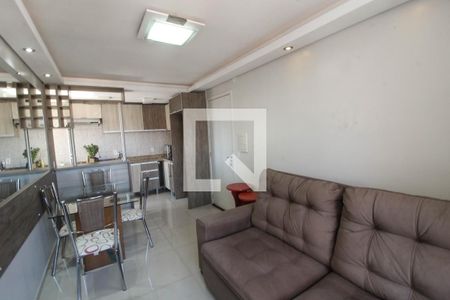 Sala de apartamento para alugar com 2 quartos, 44m² em Fátima, Canoas