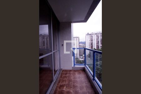 Varanda da Sala de apartamento para alugar com 1 quarto, 50m² em Humaitá, Rio de Janeiro