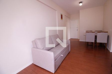 Sala de apartamento para alugar com 1 quarto, 50m² em Humaitá, Rio de Janeiro