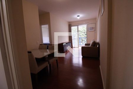 Sala de apartamento para alugar com 1 quarto, 50m² em Humaitá, Rio de Janeiro