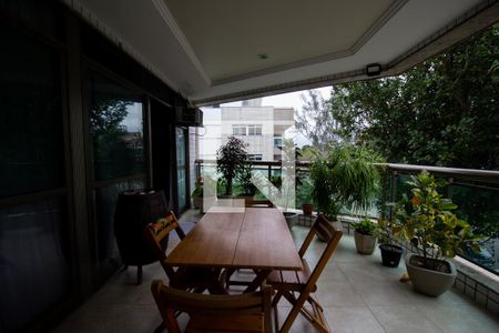 Varanda de apartamento à venda com 3 quartos, 131m² em Recreio dos Bandeirantes, Rio de Janeiro