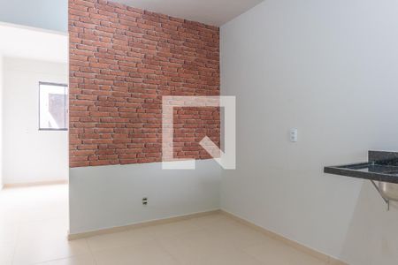 Sala/Cozinha de kitnet/studio para alugar com 1 quarto, 28m² em Setor Residencial Oeste (são Sebastião), Brasília