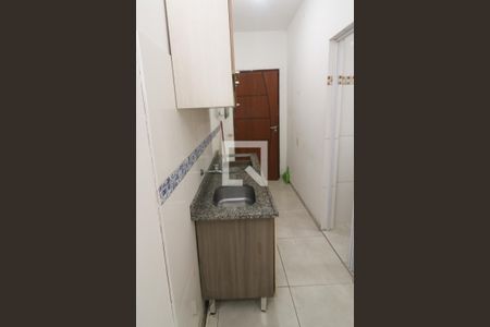 Cozinha de kitnet/studio à venda com 1 quarto, 25m² em Centro Histórico, Porto Alegre