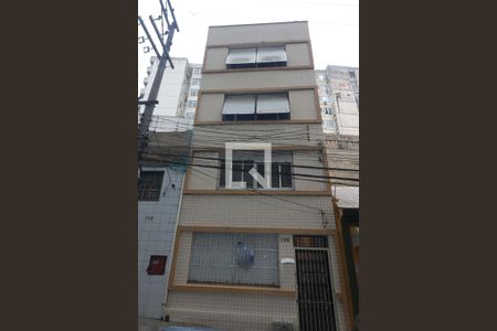 Fachada de kitnet/studio à venda com 1 quarto, 25m² em Centro Histórico, Porto Alegre