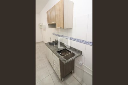 Cozinha de kitnet/studio à venda com 1 quarto, 25m² em Centro Histórico, Porto Alegre