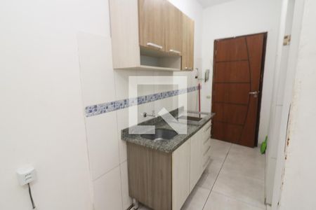 Cozinha de kitnet/studio à venda com 1 quarto, 25m² em Centro Histórico, Porto Alegre