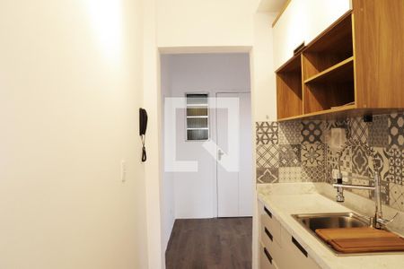 Studio para alugar com 30m², 1 quarto e sem vagaCozinha