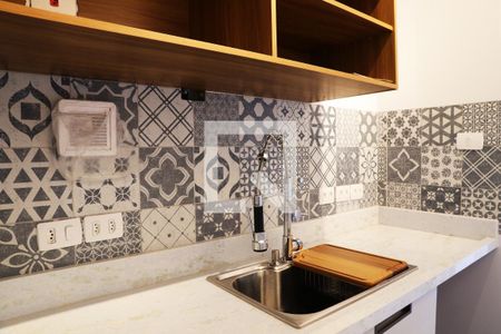 Studio para alugar com 30m², 1 quarto e sem vagaCozinha