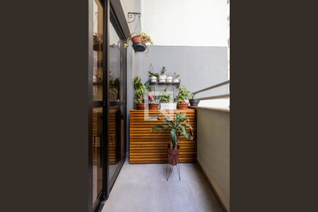 Varanda da Sala de apartamento para alugar com 1 quarto, 50m² em Pinheiros, São Paulo