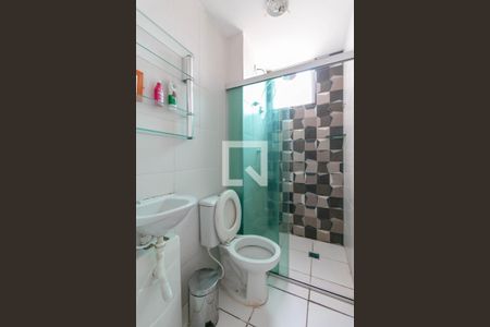 Banheiro Social de apartamento para alugar com 2 quartos, 51m² em Camargos, Belo Horizonte