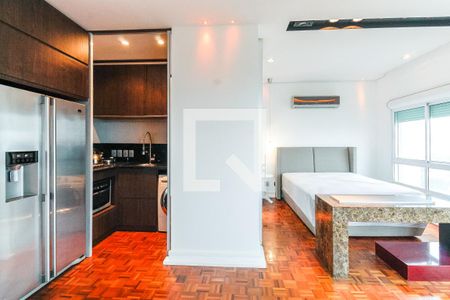 Sala de apartamento para alugar com 1 quarto, 40m² em Boa Vista, Porto Alegre