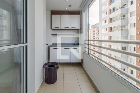 Varanda de apartamento para alugar com 1 quarto, 37m² em Bela Vista, São Paulo