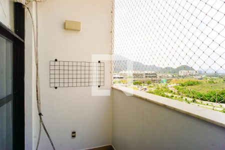 Varanda da Sala de apartamento para alugar com 2 quartos, 78m² em Recreio dos Bandeirantes, Rio de Janeiro