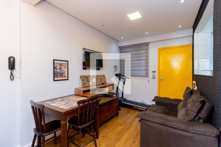Sala de apartamento à venda com 2 quartos, 47m² em Brás, São Paulo