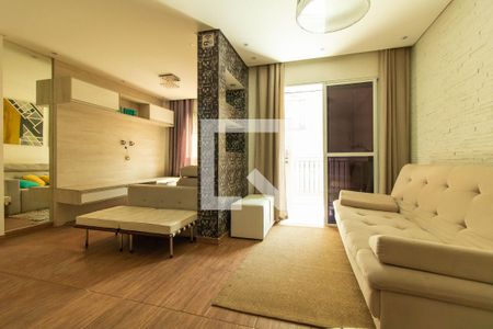 sala de apartamento para alugar com 2 quartos, 69m² em Jardim Sabiá, Cotia
