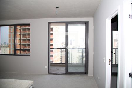 Sala/Cozinha de apartamento à venda com 1 quarto, 44m² em Jardim Paulista, São Paulo