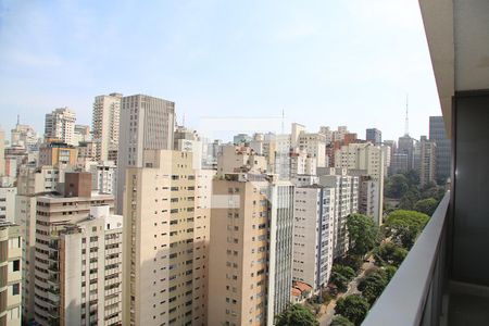 Sala - Visto de apartamento à venda com 1 quarto, 44m² em Jardim Paulista, São Paulo