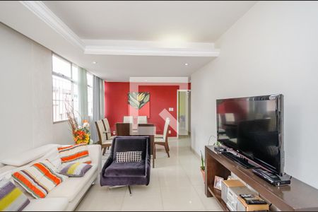 Sala de apartamento à venda com 3 quartos, 140m² em Luxemburgo, Belo Horizonte