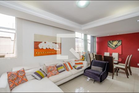 Sala de apartamento à venda com 3 quartos, 140m² em Luxemburgo, Belo Horizonte
