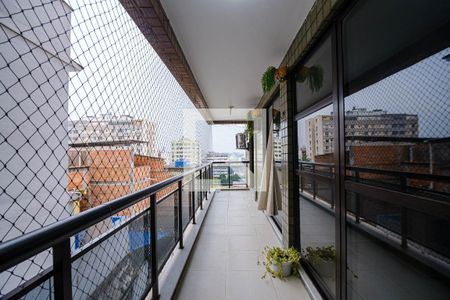 Varanda de apartamento à venda com 3 quartos, 127m² em Estácio, Rio de Janeiro
