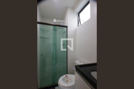Banheiro do Quarto Suíte de kitnet/studio para alugar com 1 quarto, 27m² em Boa Viagem, Recife
