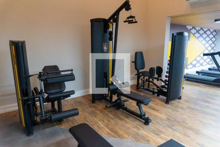 Studio para alugar com 24m², 1 quarto e sem vaga Studio para alugar com 24m², 1 quarto e sem vagaÁrea comum - Academia