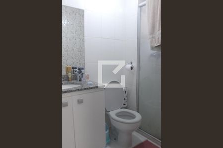 Banheiro da Suíte de apartamento à venda com 2 quartos, 70m² em Vila Nova Alba, São Paulo