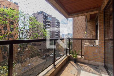 Varanda da Sala de apartamento à venda com 2 quartos, 136m² em Vila Progredior, São Paulo