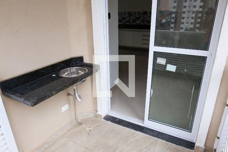 Varanda Gourmet de apartamento para alugar com 2 quartos, 40m² em Vila Guiomar, Santo André
