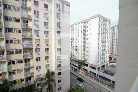 Vista da Sala de apartamento para alugar com 2 quartos, 46m² em São Cristóvão, Rio de Janeiro