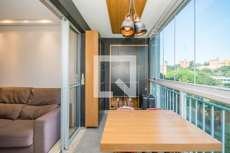 Varanda da Sala de apartamento para alugar com 3 quartos, 85m² em Estrela Dalva, Belo Horizonte