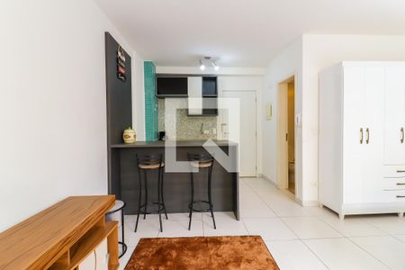 Studio para alugar com 31m², 1 quarto e 1 vagaSala
