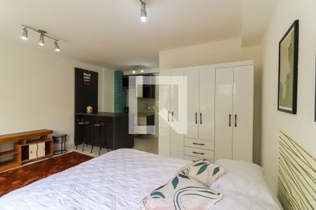 Studio para alugar com 31m², 1 quarto e 1 vagaQuarto