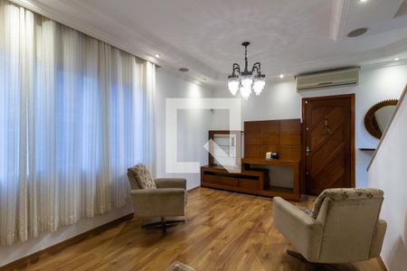 Sala de casa para alugar com 3 quartos, 130m² em Tupiry, Praia Grande